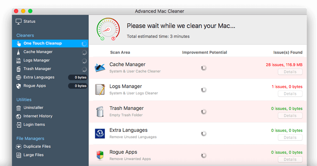 Advanced mac cleaner cannot be deleted